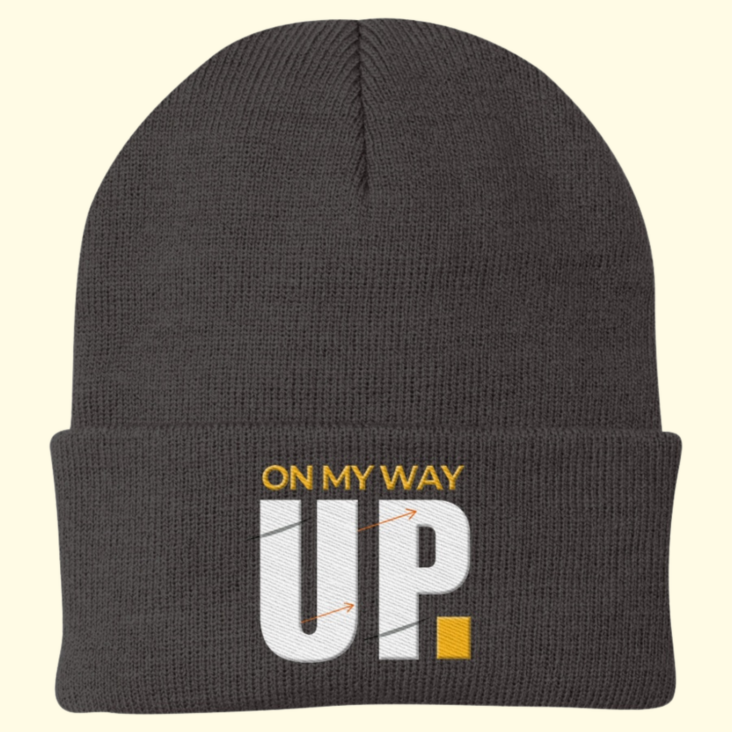 'On My Way Up' Beanie